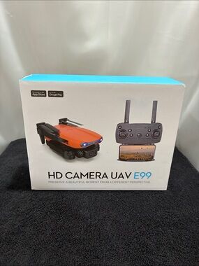 HD Camera UAV E99 Drone - Orange NWT
